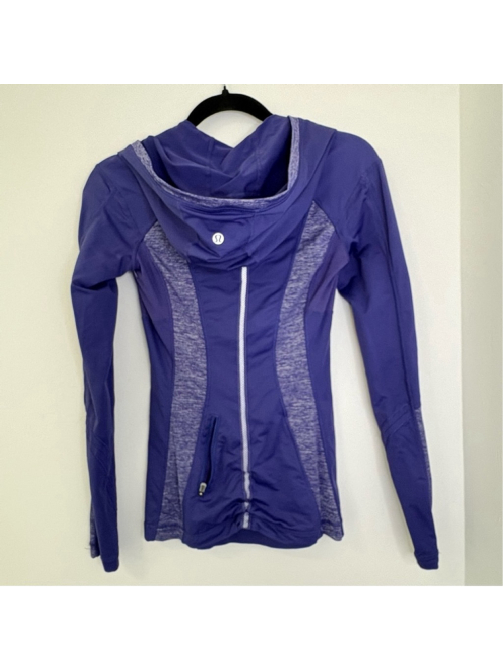 Lululemon Run For Your Life Pullover Hoodie Sz 2 Purple EUC - Picture 6 of 10